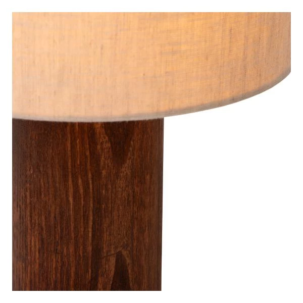 Lucide TACHINA - Table lamp - 1xE27 - Natural - detail 2